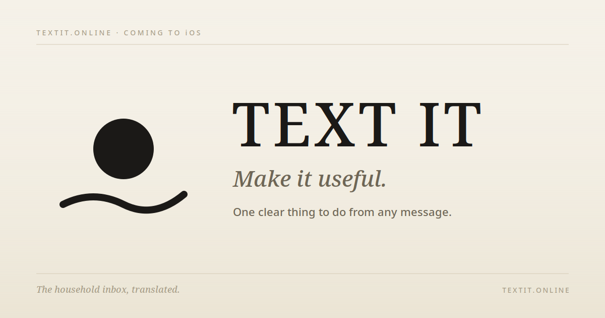 Text It website preview